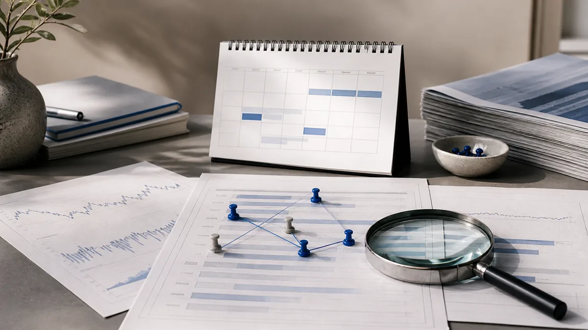 Core-updateanalyse met een bewaarde nulmeting